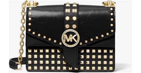 michael kors crossbody studded|michael kors extra small crossbody.